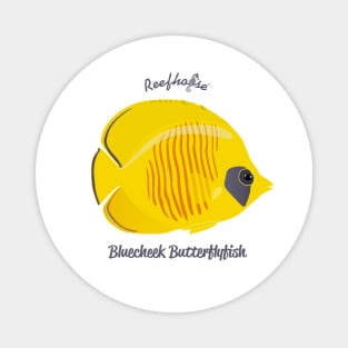 Bluecheek Butterflyfish Magnet